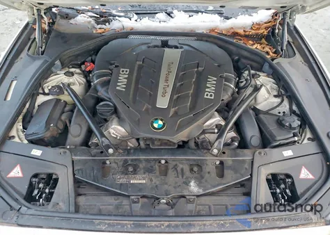 2013 BMW 550 I z USA, uszkodzony, nr VIN WBAFR9C52DDX80302